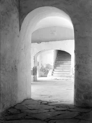 Im Kloster von Tepotzotlan, Mexiko, 1924